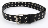 Punk Streetwear Double Holes Adjustable Belts