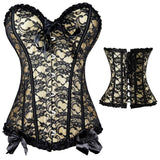 Waist slimming Corset Lace Up Sexy Boned