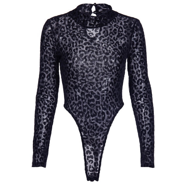 Long Sleeve Tee Shirt Femme Mesh