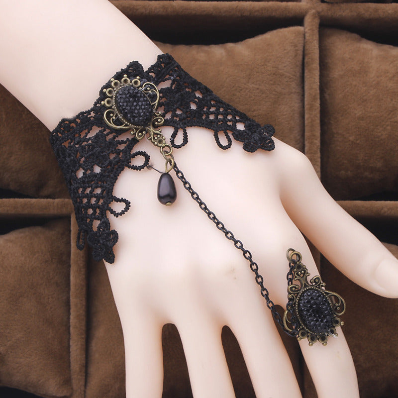 Finger Hand Chain Harness Bracelet Bangles