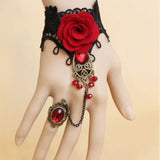 Finger Hand Chain Harness Bracelet Bangles