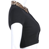 Gothic Vintage Knitted Crop Top