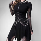 Vitorian Gothic Leather Garter Belts