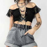 Punk Streetwear Double Holes Adjustable Belts