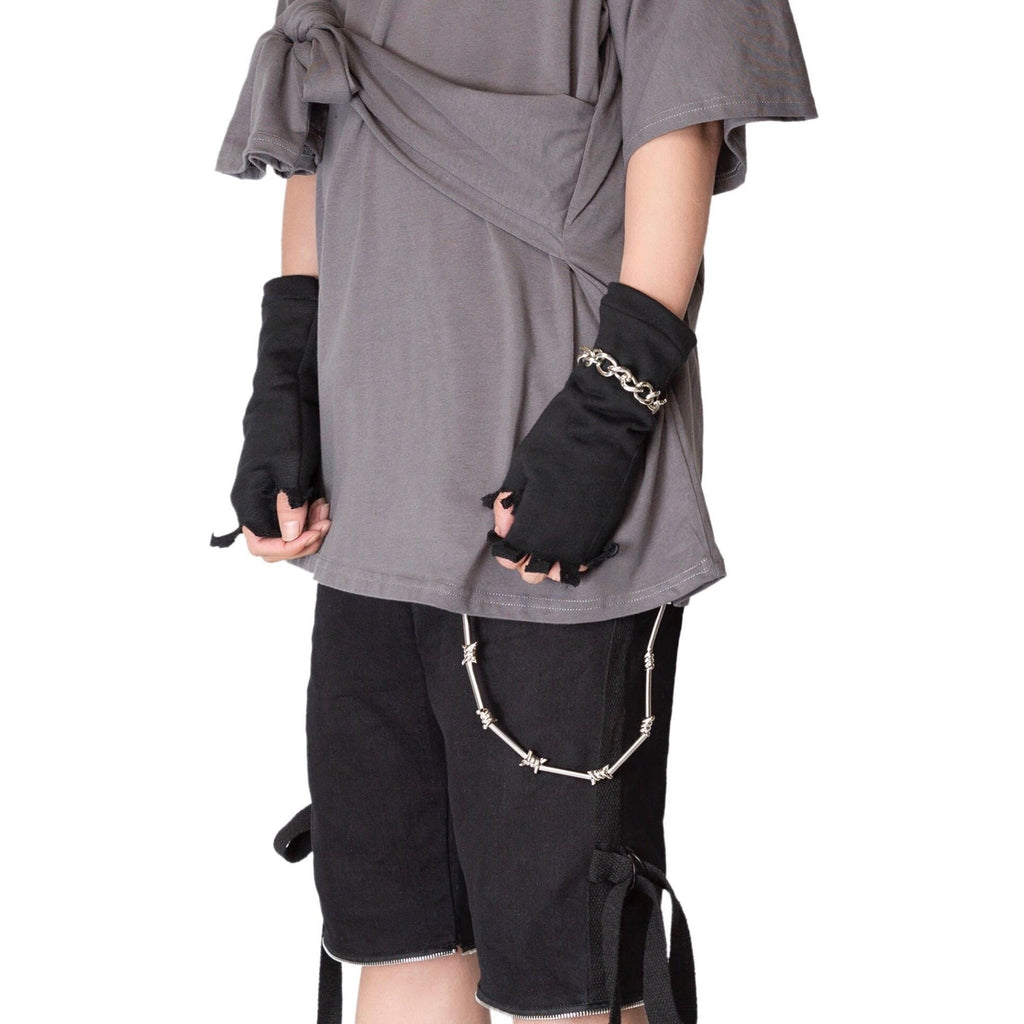 Punk Thorns Chain Pants Key