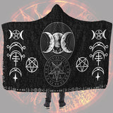 Triple Moon Hooded Blanket