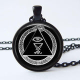 New Necklace Satanic Art