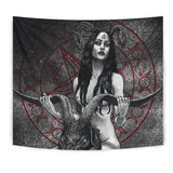 Baphomet Women Demon SED-0716 Tapestry