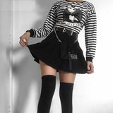 Pleated Punk Gothic Vintage Skirt