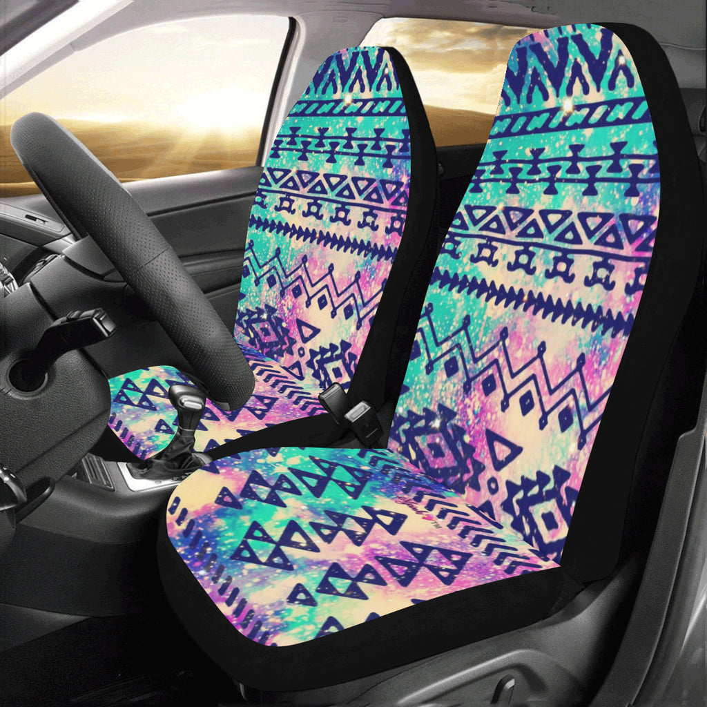 ABSTRACT CAR SEAT COVERS - Set of 2