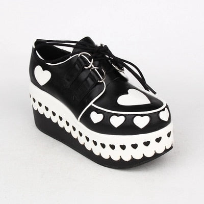 Sweetheart Platform Heels Lolita Shoes