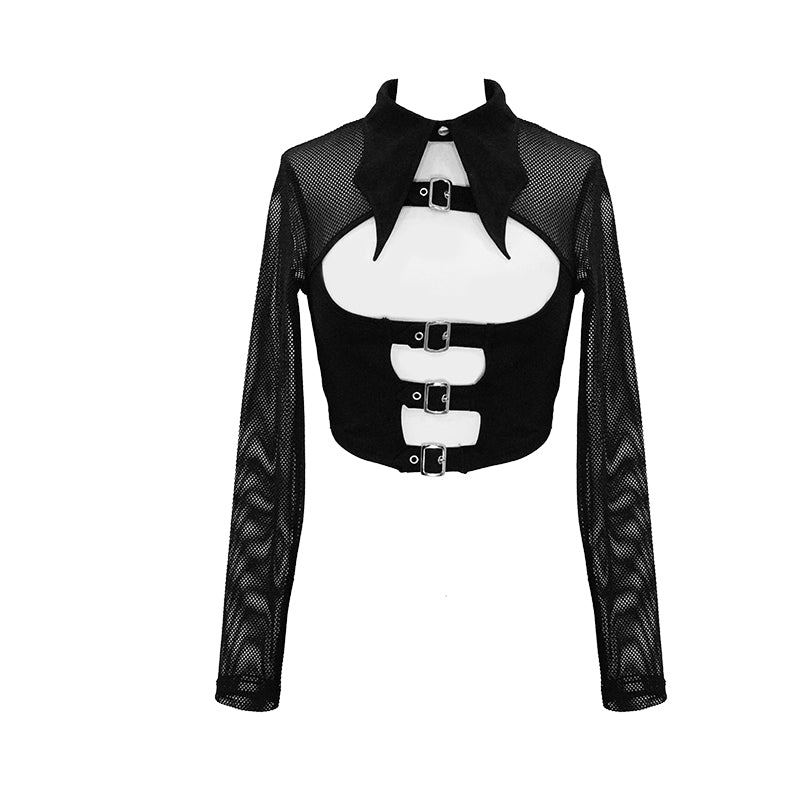 Lace Top Stitching Sexy Long Sleeve