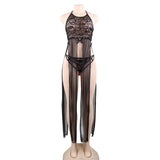 Lingerie Sexy Hollow Out Lace Plus Size