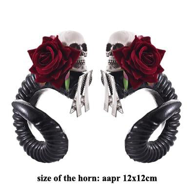 Hair Clips Lolita Headwear Accessories Devil Horns