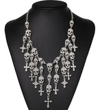 Skull Heads Necklace