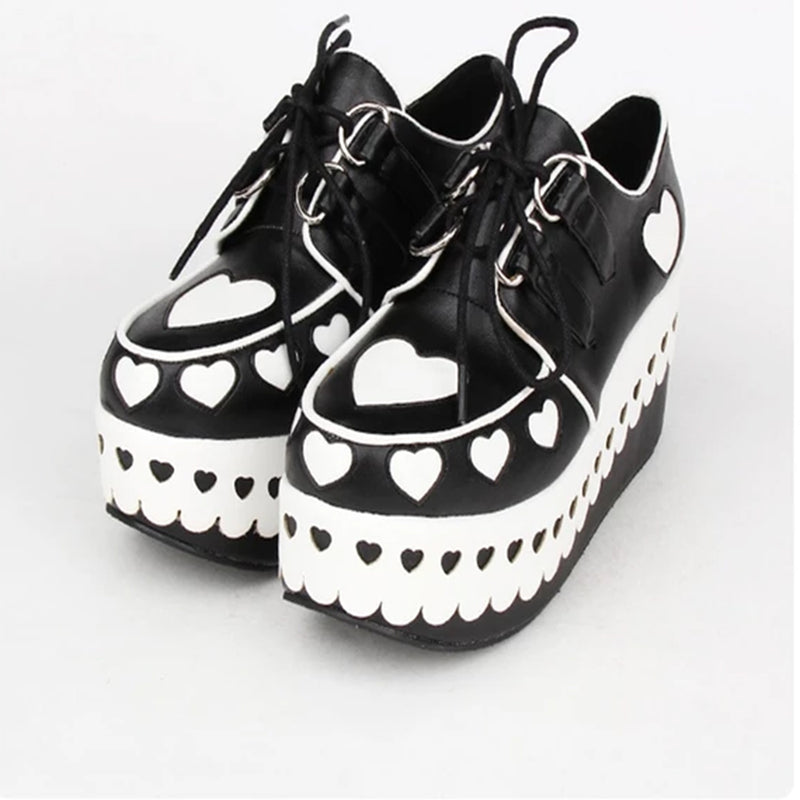 Sweetheart Platform Heels Lolita Shoes