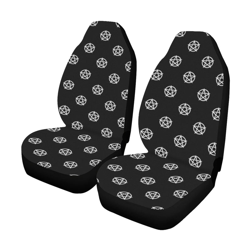 PENTAGRAM STAR Car Seat Covers (Set of 2)