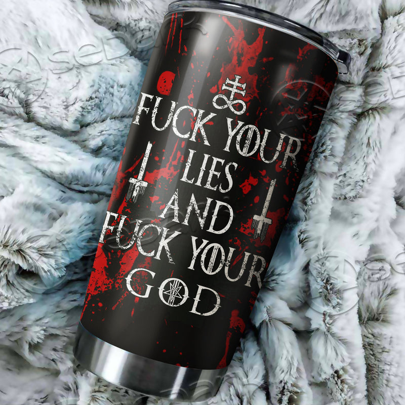 F your God Tumbler