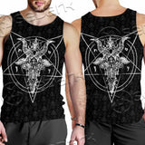 Sigil of Baphomet AIO-0418 Men Tank-tops