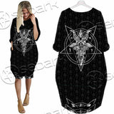 Sigil of Baphomet AIO-0418 Batwing Pocket Dress