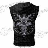 Sigil of Baphomet AIO-0418 Zip Sleeveless Hoodie