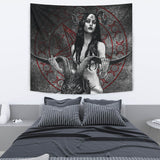 Baphomet Women Demon SED-0716 Tapestry
