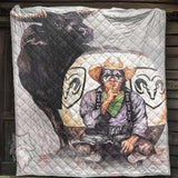 Bull Rider Man BDG-1515 Quilt