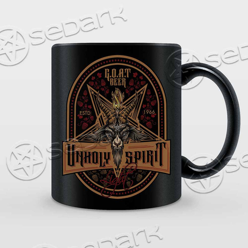 Orange Unholy Spirit Light Goat 1966 Mug TET-9997