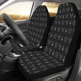 Satanic Skull seat cover