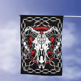 Devil Skull Demon Satanic SED-0361 Flag