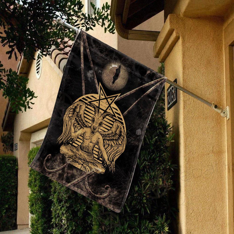 Baphomet With Eye SED-0352 Flag