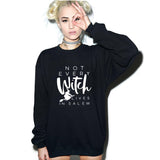 Winter Sweatshirt Not Every Witch Lives In Salem Hoodie