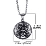 Stainless Steel Pendant Necklace Baphomet