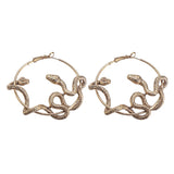 Gothic Cool Snake Earrings