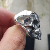 Biker Rings Ghost Head Skull Rings - Gothic Punk Metal Rock Biker Jewelry Accessories - 1005003079880681