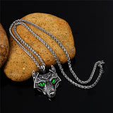 Vikings Wolf Rune Necklaces