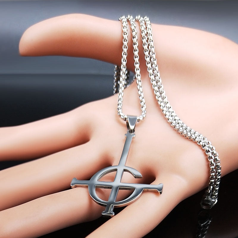 Necklace Ghoul band Pope Emeritus Symbol