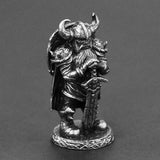 Antique Viking Norse Odin Copper Pendant Necklace