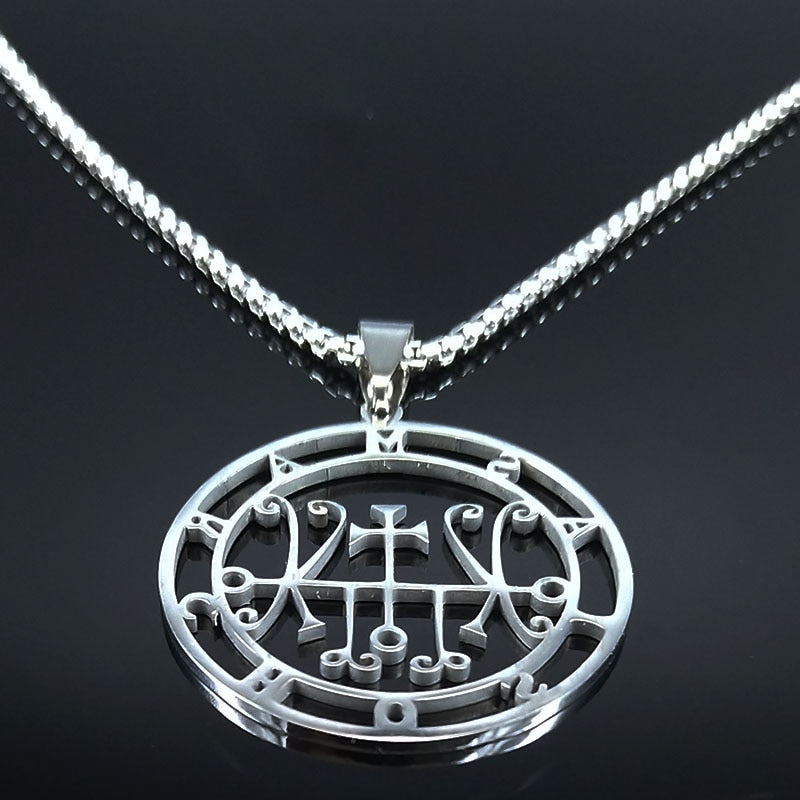 Satan Necklace Demon Key