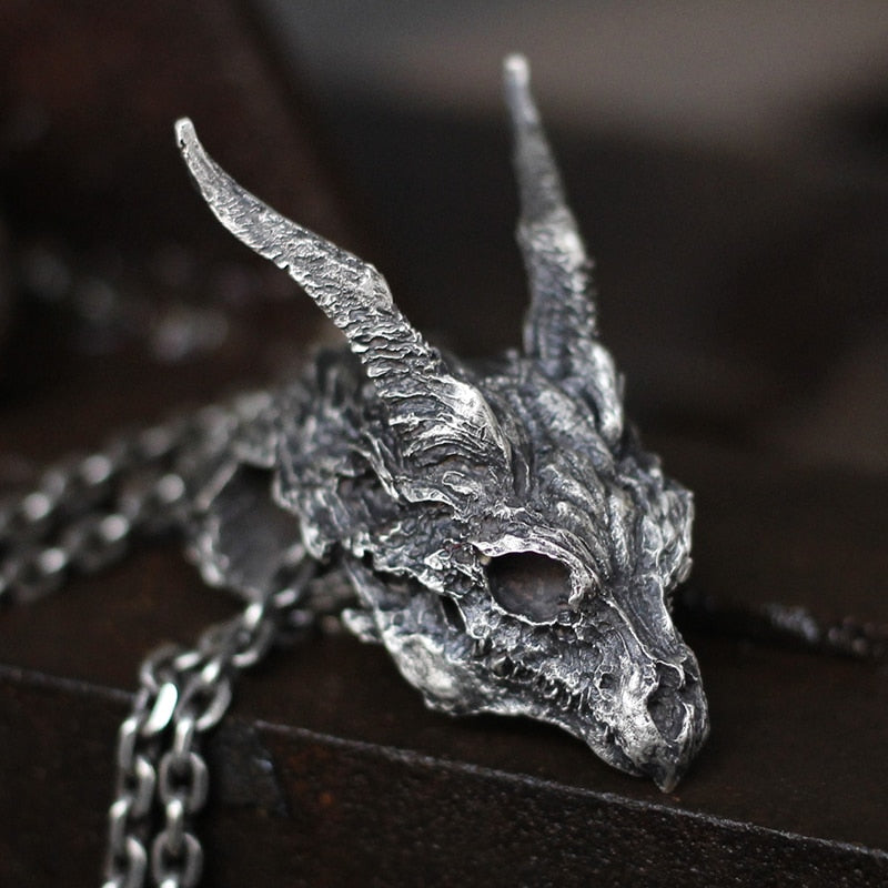 Dragon Skull Pendant