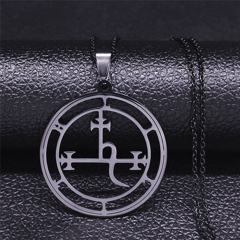 Demon Seal Necklace Satan Lilith Necklaces