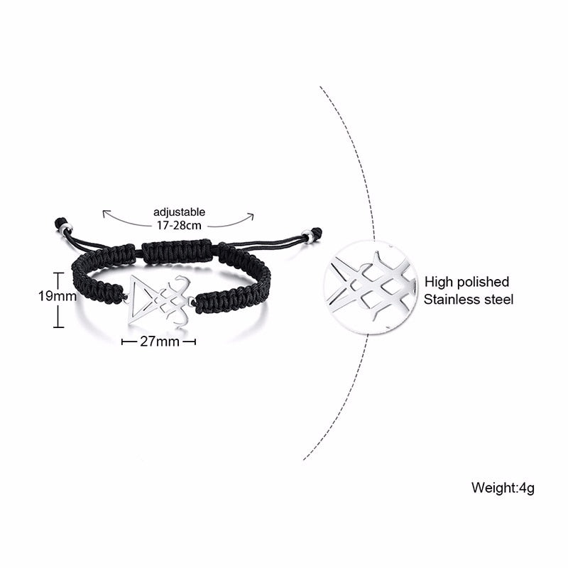 SATANIC CROSS FOR MEN UNISEX JEWELRY