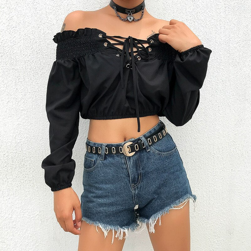 Sexy T-Shirt Long Sleeve