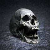 Vintage Gothic Vampire Skull