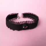 Gothic Eyes Lace Choker