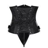 Corset Top Underbust & Bustiers Plus Size