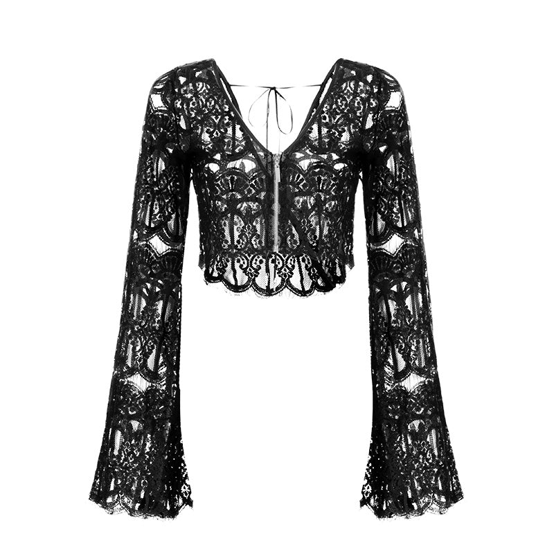 Floral Gina Lace Tops