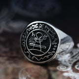Seal of Solomon Ring Silver