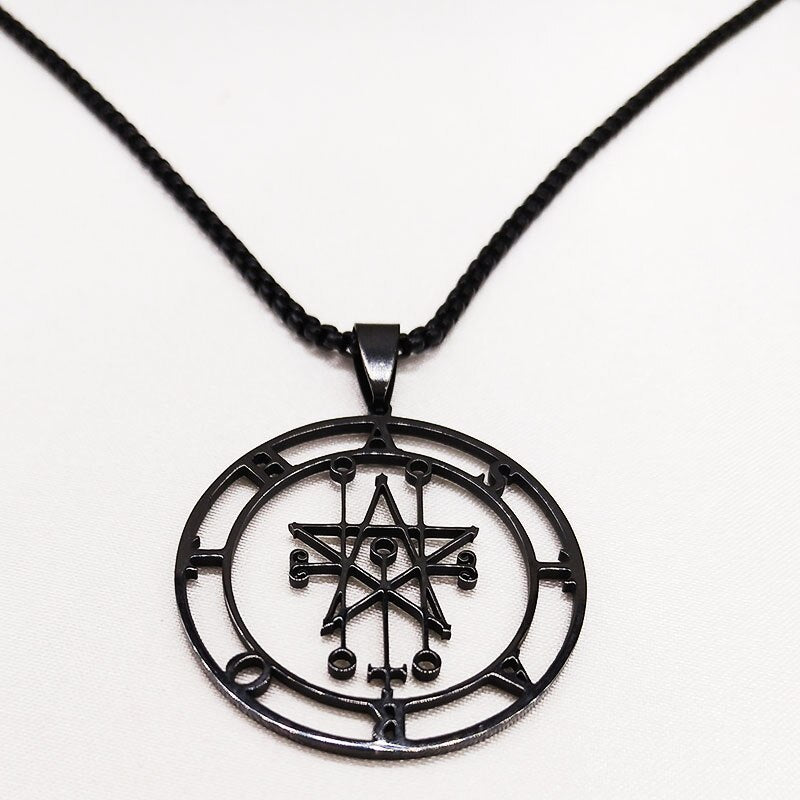 Necklace Solomon Demon Seal Satan Jewelry