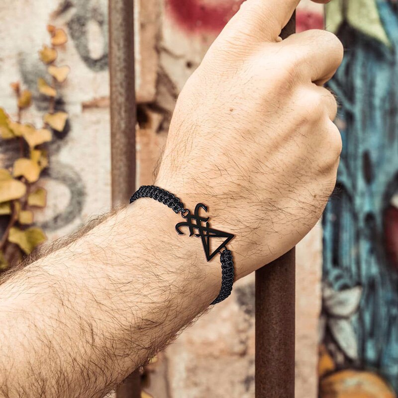 SATANIC CROSS FOR MEN UNISEX JEWELRY